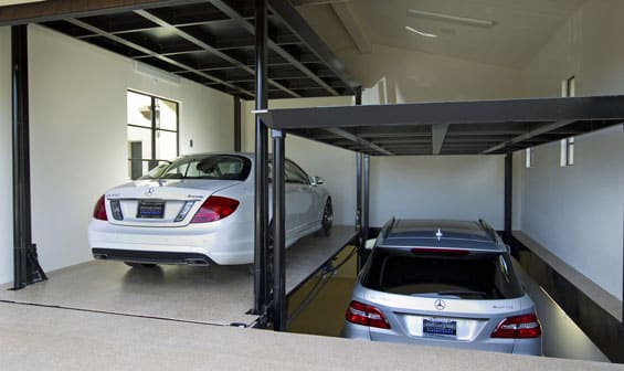 Vesari Dual Car Lift Garage