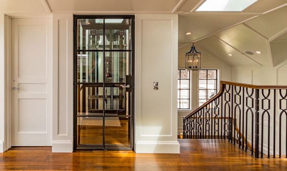 Interior home elevator